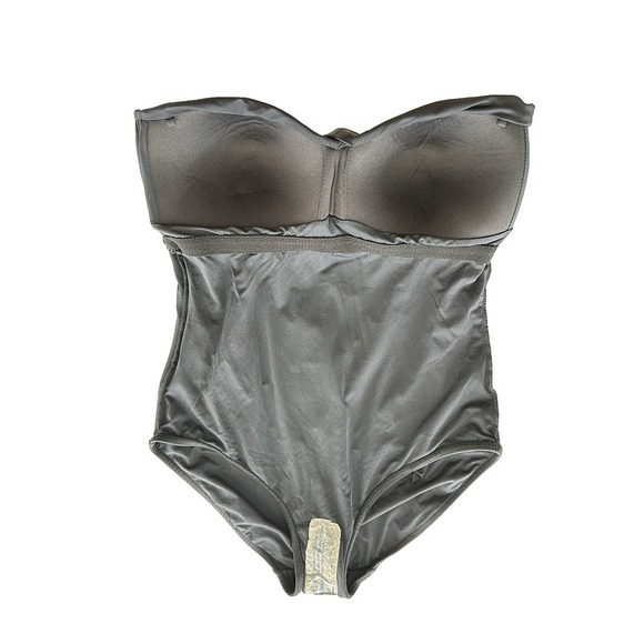 Rebecca Minkoff Swimsuit One Piece 10 Black Elegant Minimalist Resort Jeweled - Picture 6 of 8